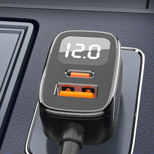 EC17 58W Auto Nabíječka s 2x USB-C a 3x USB-A