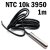 NTC Teplotní Čidlo 10K 3950 - 1m