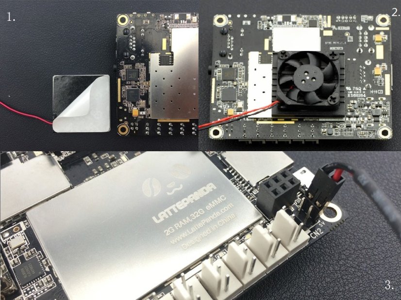 Aluminum Cooling Fan for LattePanda