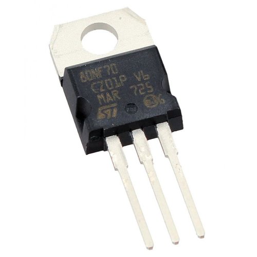 STP80NF70 N-Ch MOSFET 68V 98A 0.0082 Ohm STripFET II TO-220-3