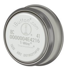 Záznamník teploty iButton DS1922T-F5 s pamětí 8kB