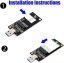 M.2 NGFF Key B na USB 3.0 s 6pinovým SIM slotem