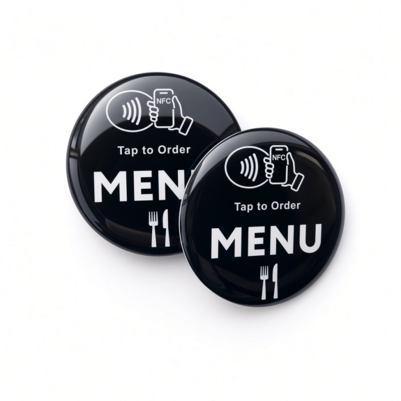 NFC Tag – Google recenzie, Instagram, Menu