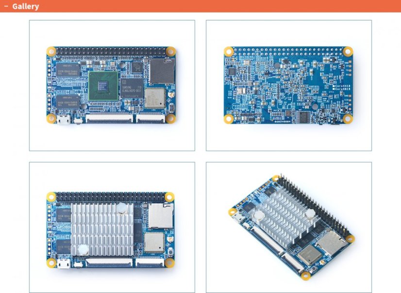 NanoPi Core4418 Vývojová Deska S5P4418 - 1GB RAM, 8GB eMMC