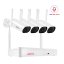 AR-D6008 4kanálový IP 3MP WiFi kamerový set