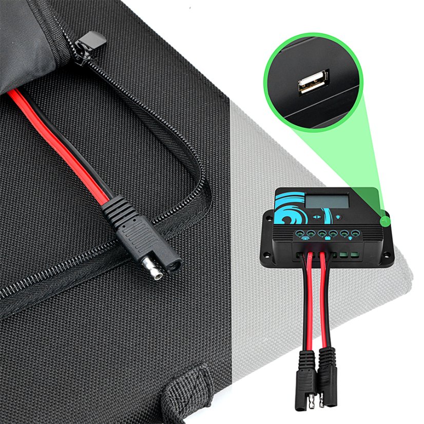 PWM Solární Regulátor Nabíjení 12/24V 10/20A