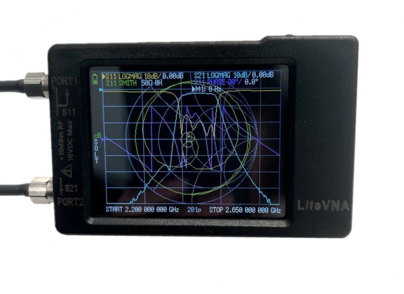 LiteVNA 6GHz Přenosný Vektorový Síťový Analyzátor