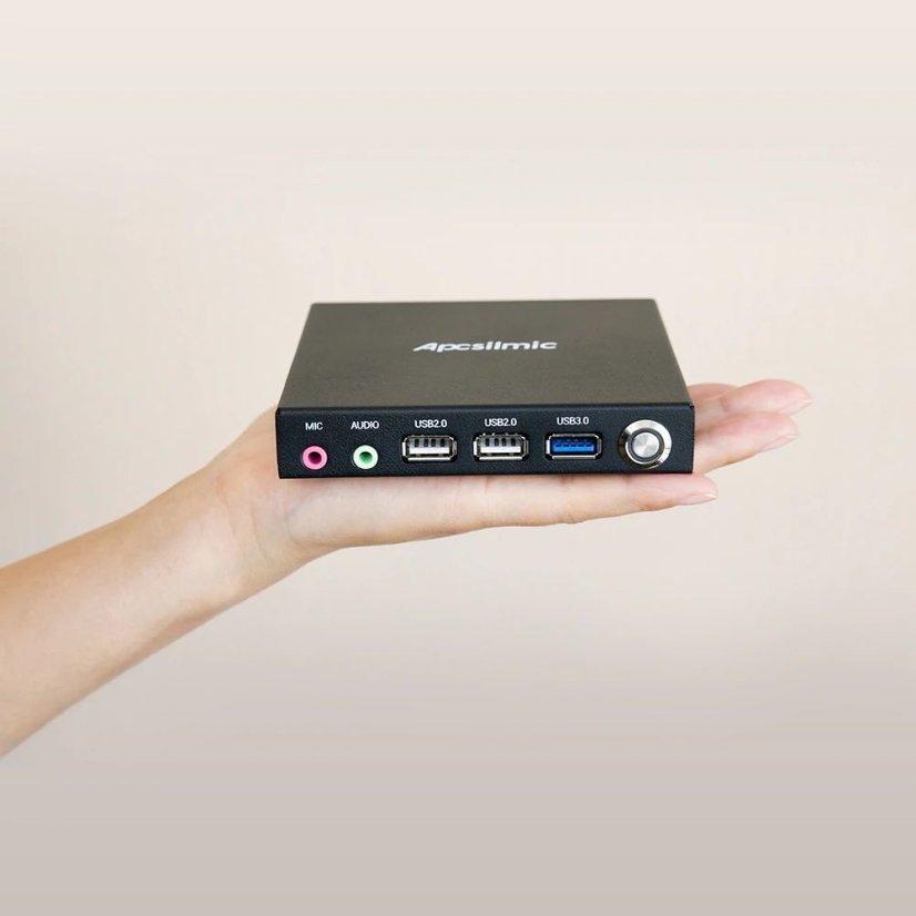 Dot 1 Mini PC s ARM Procesorem Snapdragon 7c - Ultra Kompaktní Výkon - Velikost RAM paměti: 6GB, Kapacita SSD/SD/SDHC/eMMC: 128GB, LTE: LTE Ano