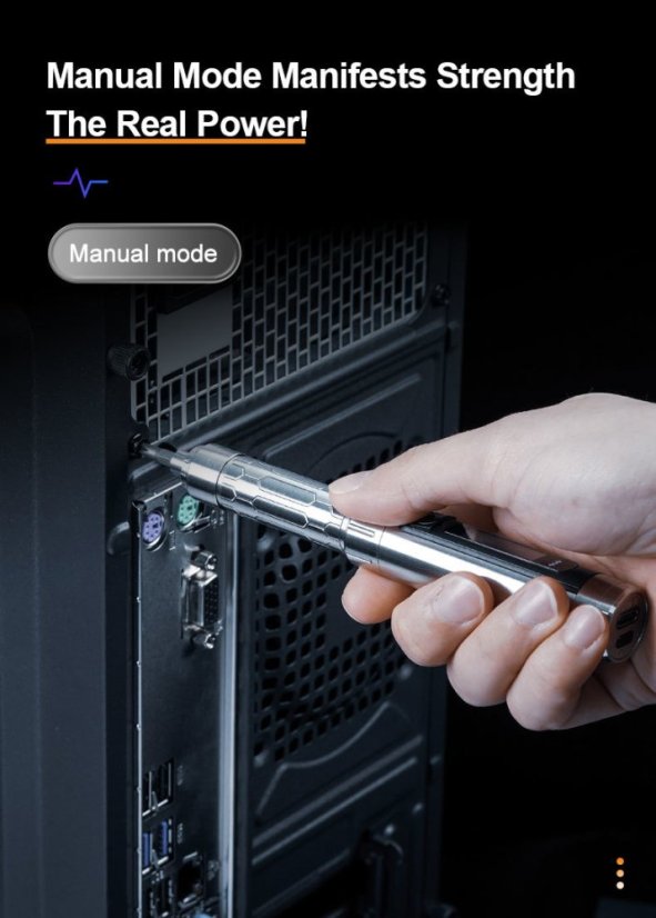 Inteligentní elektrický šroubovák MINIWARE ES15s s řízením pohybu