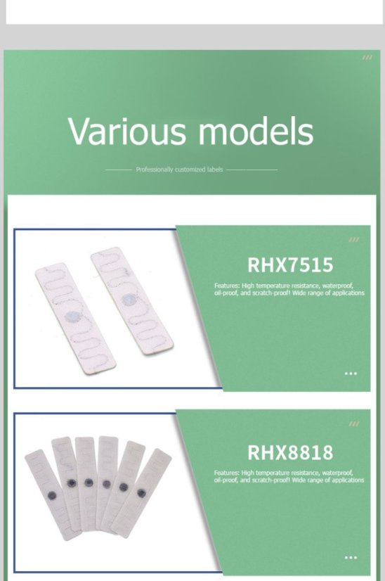 UHF RFID Laundry Tag for Efficient Laundry Management