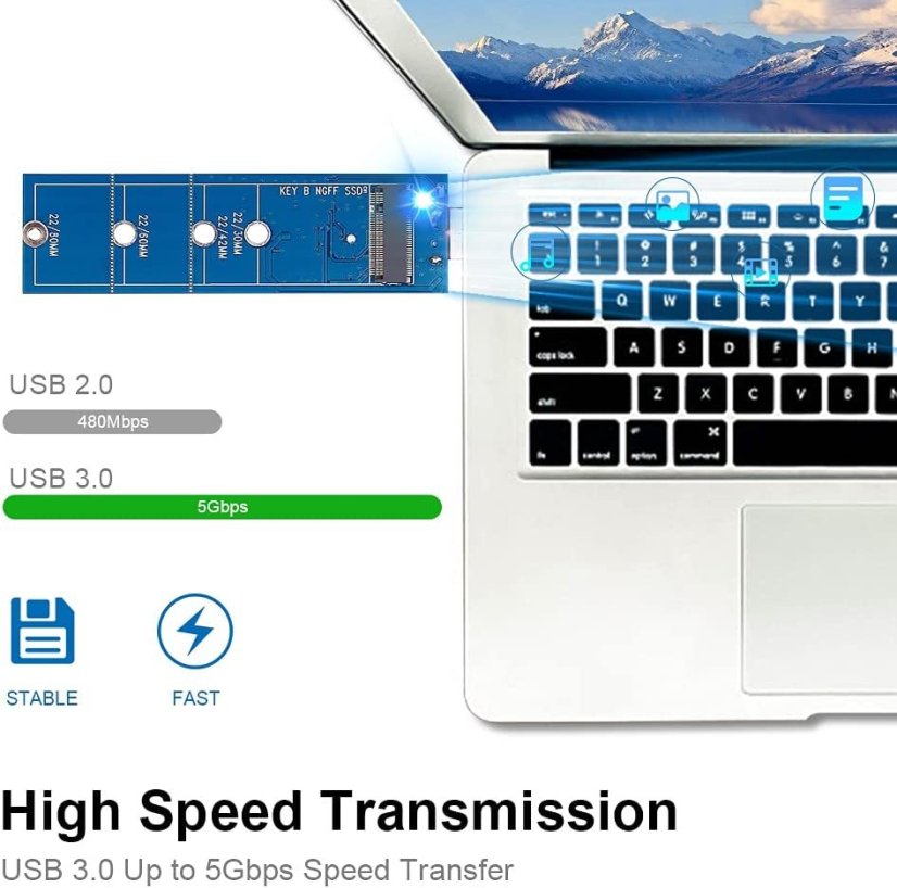 M.2 to USB 3.0 Adapter