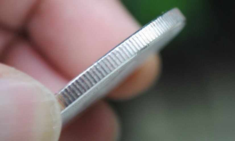 Jedna stříbrná mince litecoinu 40mm