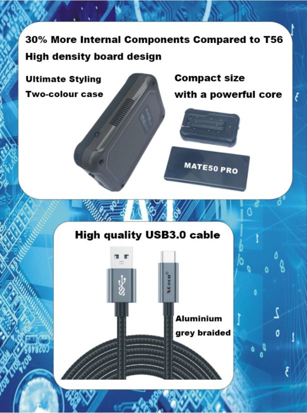 XGecu T76 USB 3.0 univerzální programátor