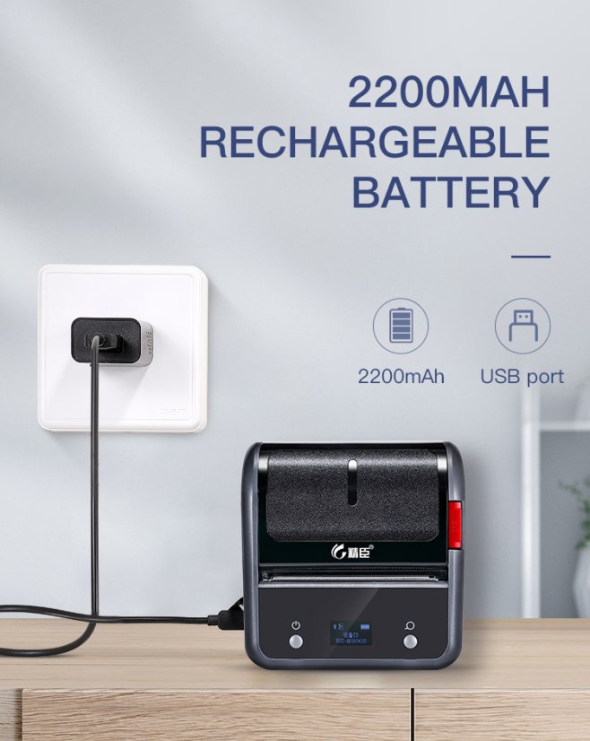 Niimbot B3S - Bezdrátová Tiskárna Štítků s Bluetooth