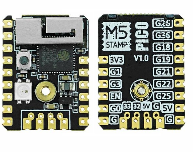 M5Stamp RISC-V Module Pico with Wi-Fi and Bluetooth