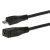 Micro USB 2.0 Extension Cable F - M, 3A, 20cm