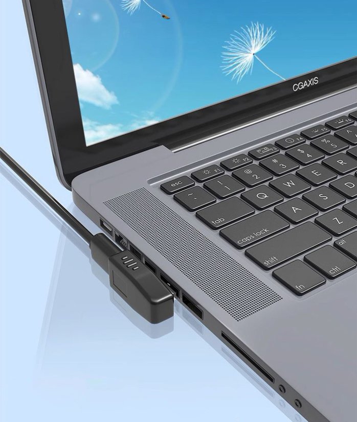 Rohový USB 3.0 adaptér - L tvar, MALE - FEMALE