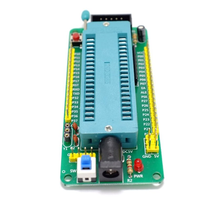 AVR minimální vývojová deska AT89S51/S52, programátor