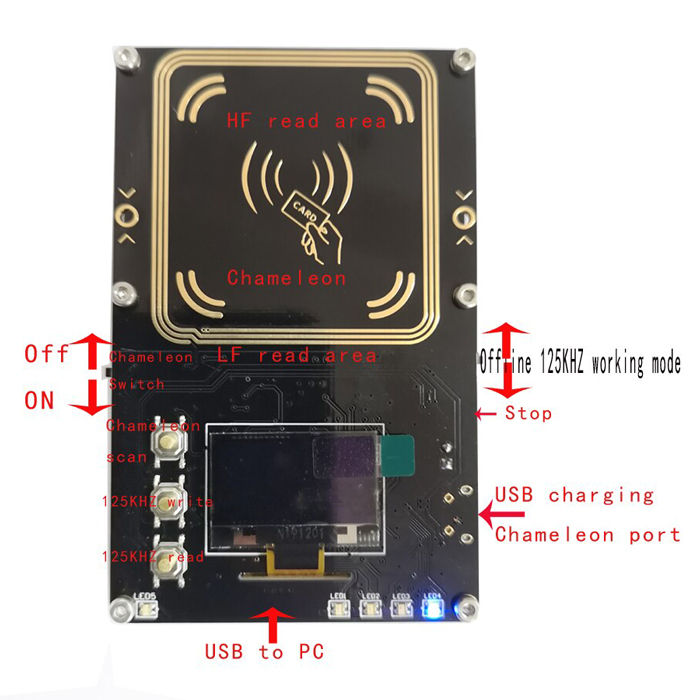 Proxmark3 PM3 Ultimate Edition - RFID Reader & Emulator