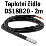 Teplotní čidlo DS18B20 2m - HI-DS43-02 Vodotěsné