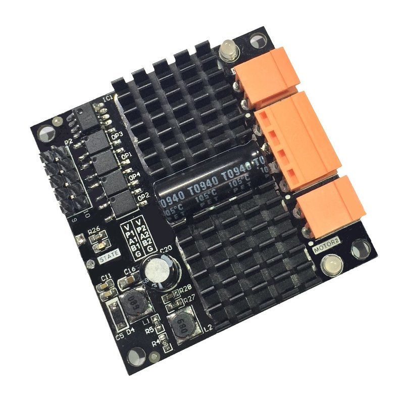 2x12A 12V-24V Dual DC Motor Driver H-Bridge L298N BTS7960 PWM Input