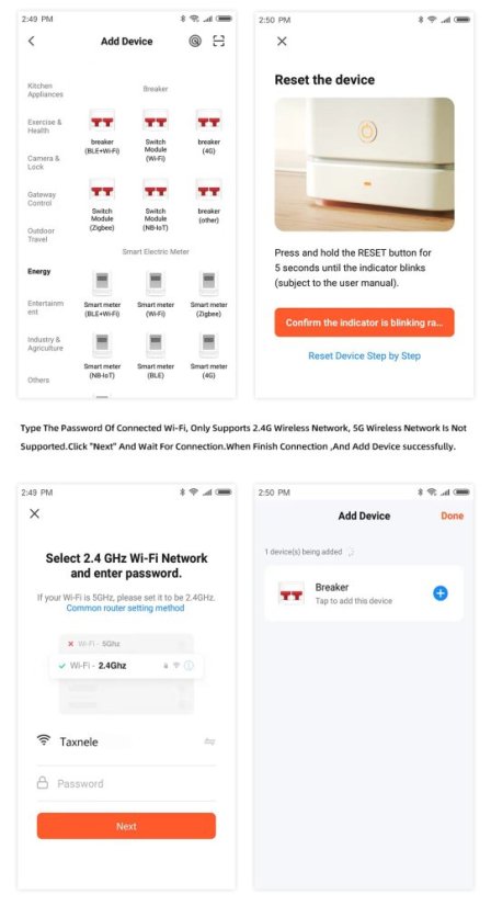 TXM08 Tuya 60A Chytrý měřič energie s časovačem na DIN lištu