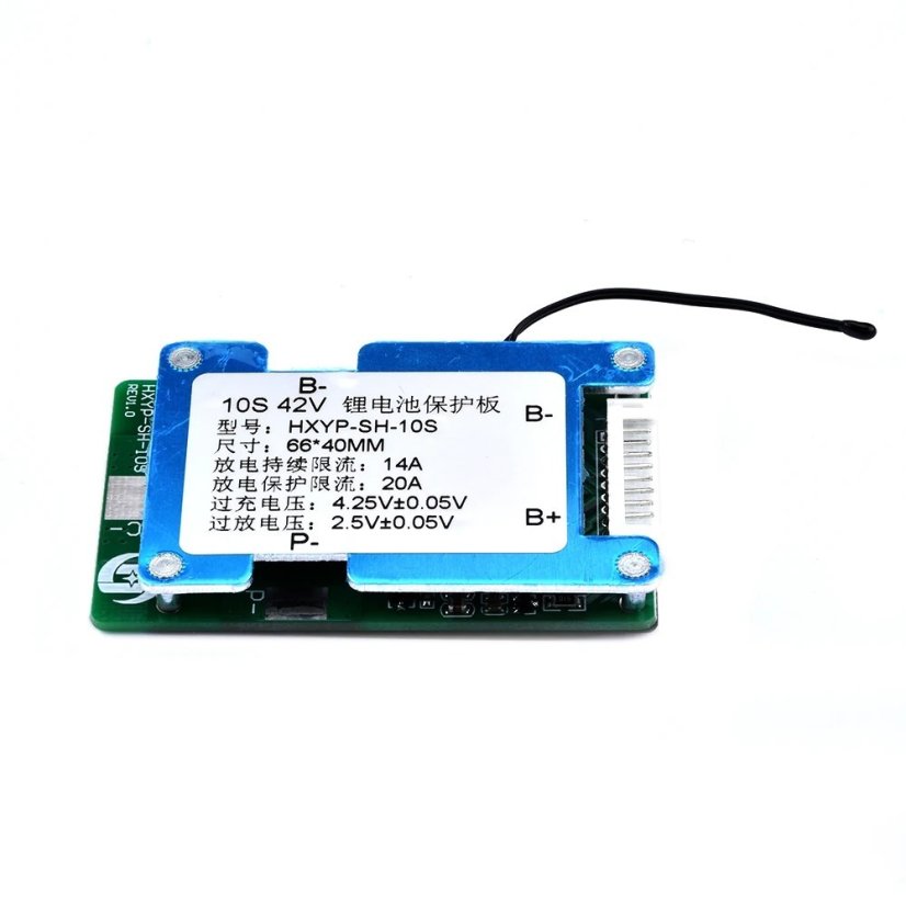BMS modul HXYP-SH-10S 10článkový 42V 14A