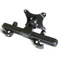 Universal VESA Monitor and Tablet Holder for Car with Headrest Mount
