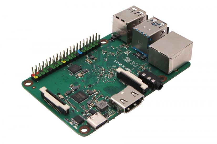 Rock Pi Model A - Single Board Computer with Powerful RK3399 Processor