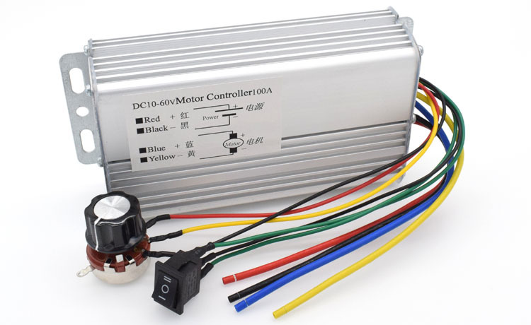 BLH-60100 10-60V 100A DC Obousměrný regulátor otáček