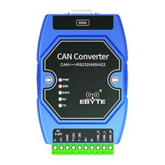 Opto-isolated converter ECAN-401 CAN to RS485/232
