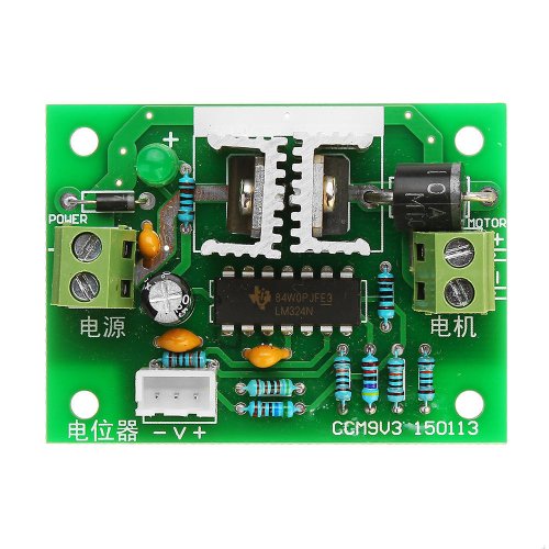 CCM9 12V-24V 6A PWM Regulátor Otáček