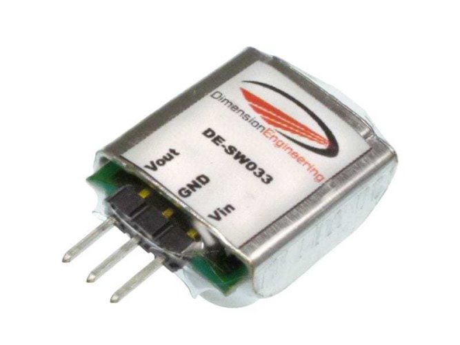 DE-SW0xx 1A Přepínací Regulátor Napětí 3.3/5V - Model: DE-SW033 - 3.3V