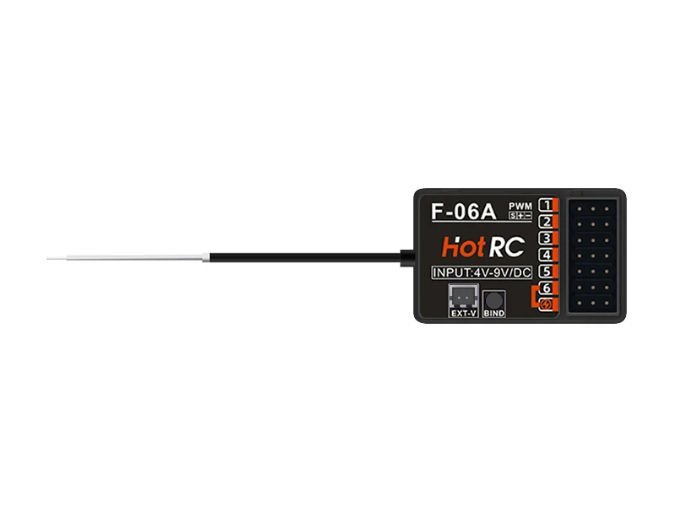 HotRC DS-600 6kanálový vysílač 2,4GHz FHSS - Doplňky: Sada
