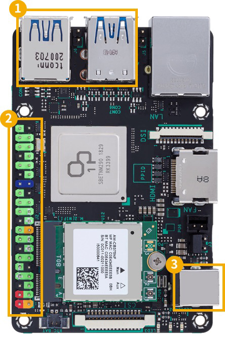 Jednodeskový počítač Tinker Board 2S