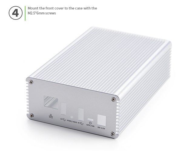 1-bay NAS Kit v1.2 pro NanoPi NEO&NEO2