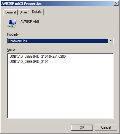 AVR USB programmer AVRISP mkII/AVR ISP mk2