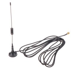 GSM 3G Omnidirectional Antenna with Magnetic Base, 7dBi, 3m Cable, SMA M