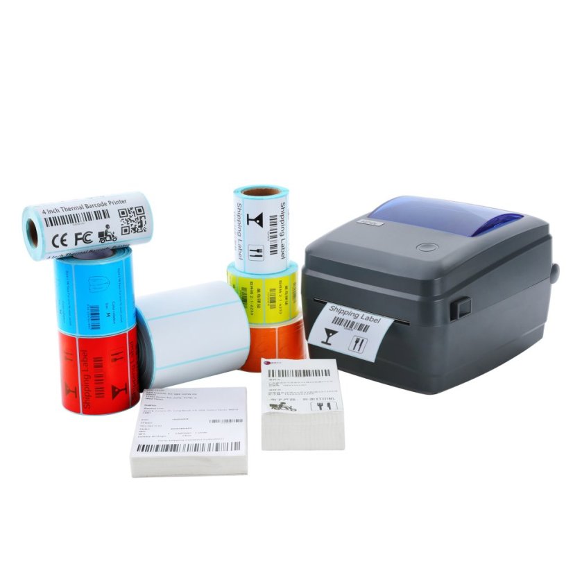 Compact USB+BT Label Printer HQ480B 110mm