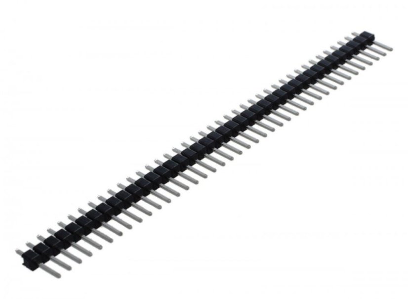 DuPont 40Pin Samec Kolíková Lišta Černá - 200ks
