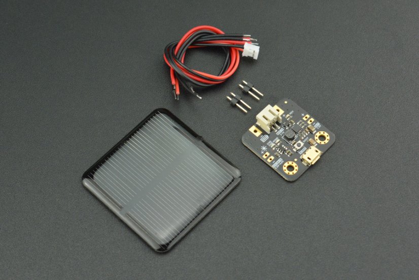 Mikro modul DFR0579 pro správu solární energie s panelem 2V a 160mA