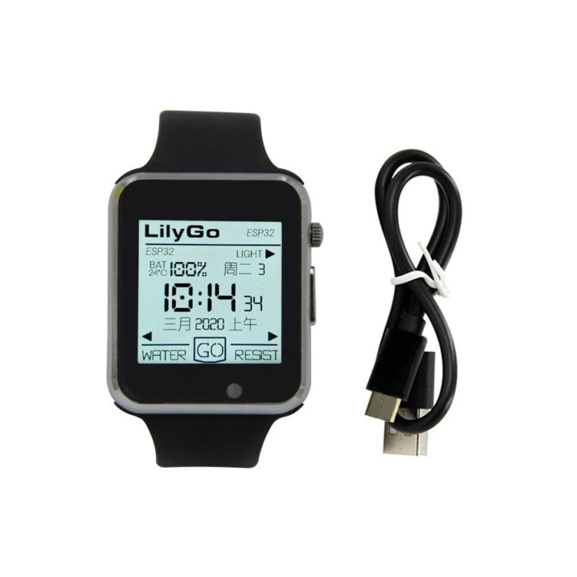 LILYGO® TTGO T-Watch-202: Programovatelné hodinky s ESP32