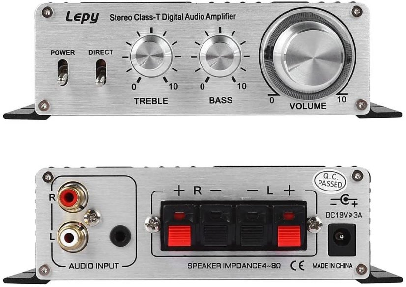 LP-2051 Hi-Fi Zesilovač 2x50W - Výkonný Stereo Amplifier