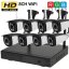 RGB-8H11A-WT 8CH IP kamerový set - WiFi NVR kit + 8x 720p IP kamery