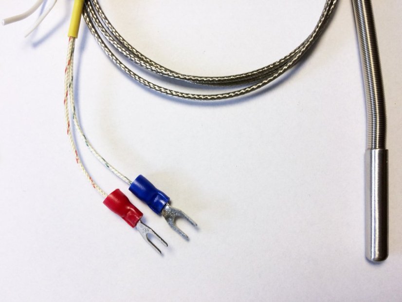 E-Type Thermocouple Temperature Sensor with Metal Sheathing
