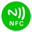 NFC Nálepka Tag NTAG - 25mm logo