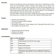 350mA 10W LED Regulátor s DC SEPIC Buck Boost 5-32V Vstup