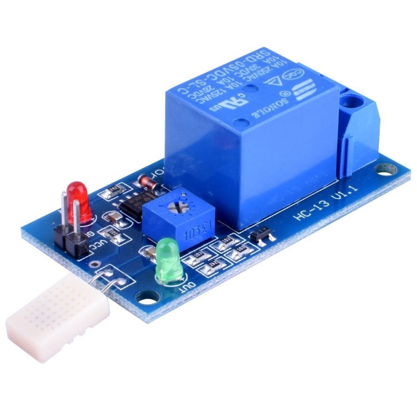 HC-13 Modul senzoru vlhkosti HR202 s relé 10A