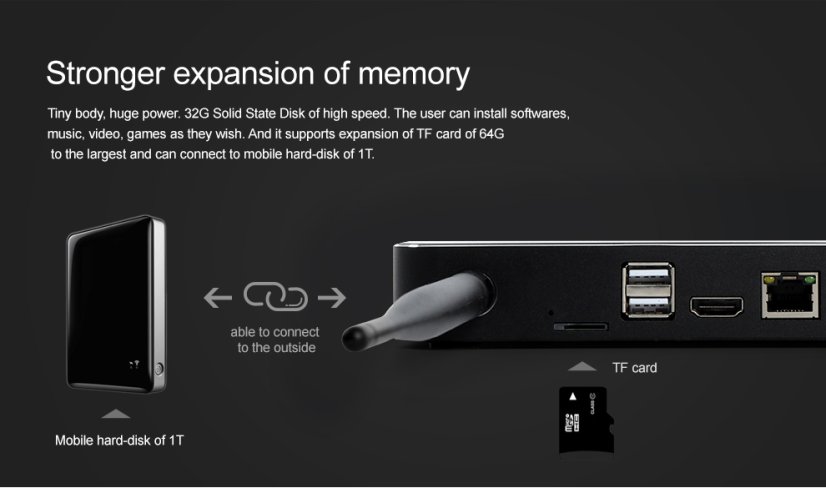 Mini počítač PiPo X11 4GB RAM, 64GB uložiště, Windows 10 Home