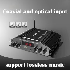 X4 Hi-Fi Amplifier 4x60W with Bluetooth